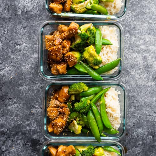 Honey Sesame Chicken Bowls